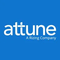 Logo of attune, a Rizing Company