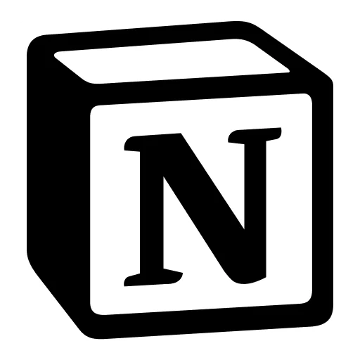 Logo of Notion