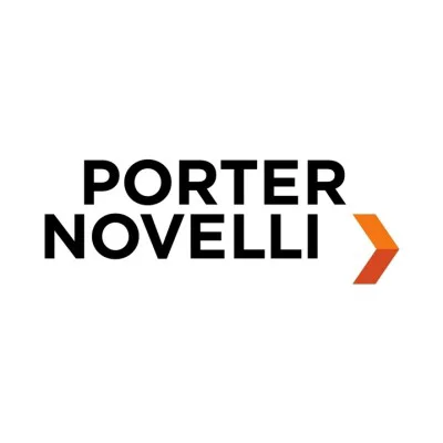 Logo of Porter Novelli