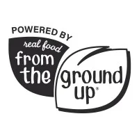 Logo of powered by Real Food From The Ground Up