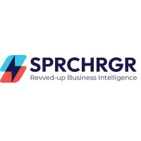 SPRCHRGR - Revved-Up Business Intelligence Logo